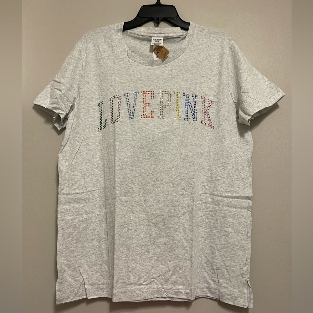 Victoriassecret Pink bling tshirt nwt
